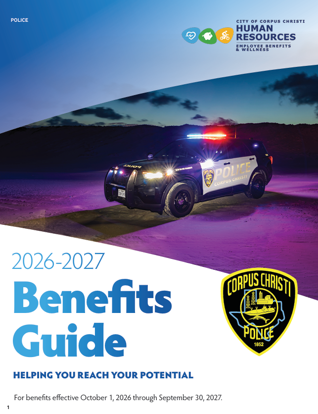 2026 - 2027 Police Benefits Guide Cover